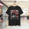 Anime Cotton Crew T-Shirt and Kids Tshirt - Love Hurts Graphic Streetwear Tee