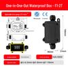 IP68 Waterproof Outdoor Junction Box with Terminals – Plastic High Power Rainproof Distribution Box with Ears