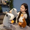 23/33cm Capybara Plush Doll Cartoon Hamster Simulation Guinea Pig With Carrot Plushie Toy Soft Animal Doll Birthday Xmas Gift