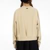 Puma Breathable Knit Crewneck Sweatshirt Women Tops Khaki 531929-20
