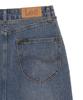 Lee Midi Denim Belt Skirt Indigo Medium