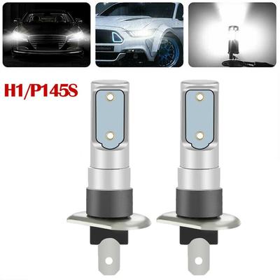 2 Pcs H1 6000k Ultra White 55w 8000lm Led Headlight Bulbs Kit Car Fog Light Driving Lamp Ip68