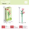 Desktop Flower Building Blocks: Educational Toy for Kids - Creative Gift for Girls