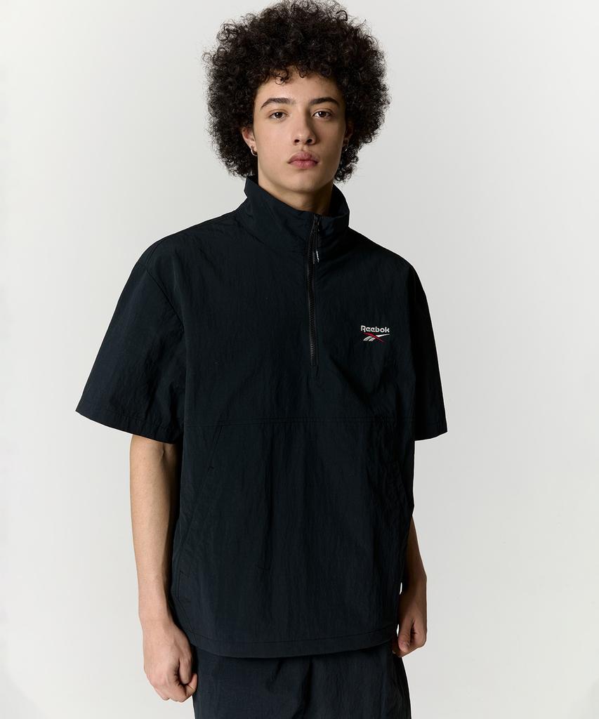 Reebok Essential Short Sleeve Anorak - Black