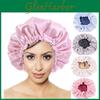 Multifunctional Practical Hat Salon Shower Bonnet Chic Elegant Solid Color For Beauty