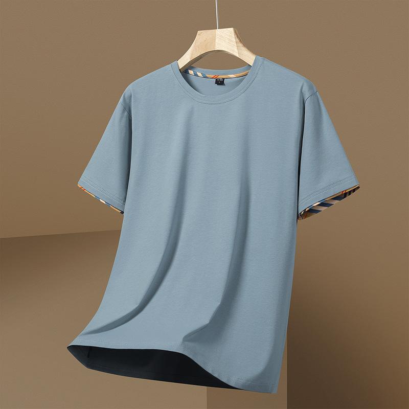 

Summer Men s Half Sleeved Round Neck Quick Drying T-shirt, Men s Sports and Leisure Running Top L