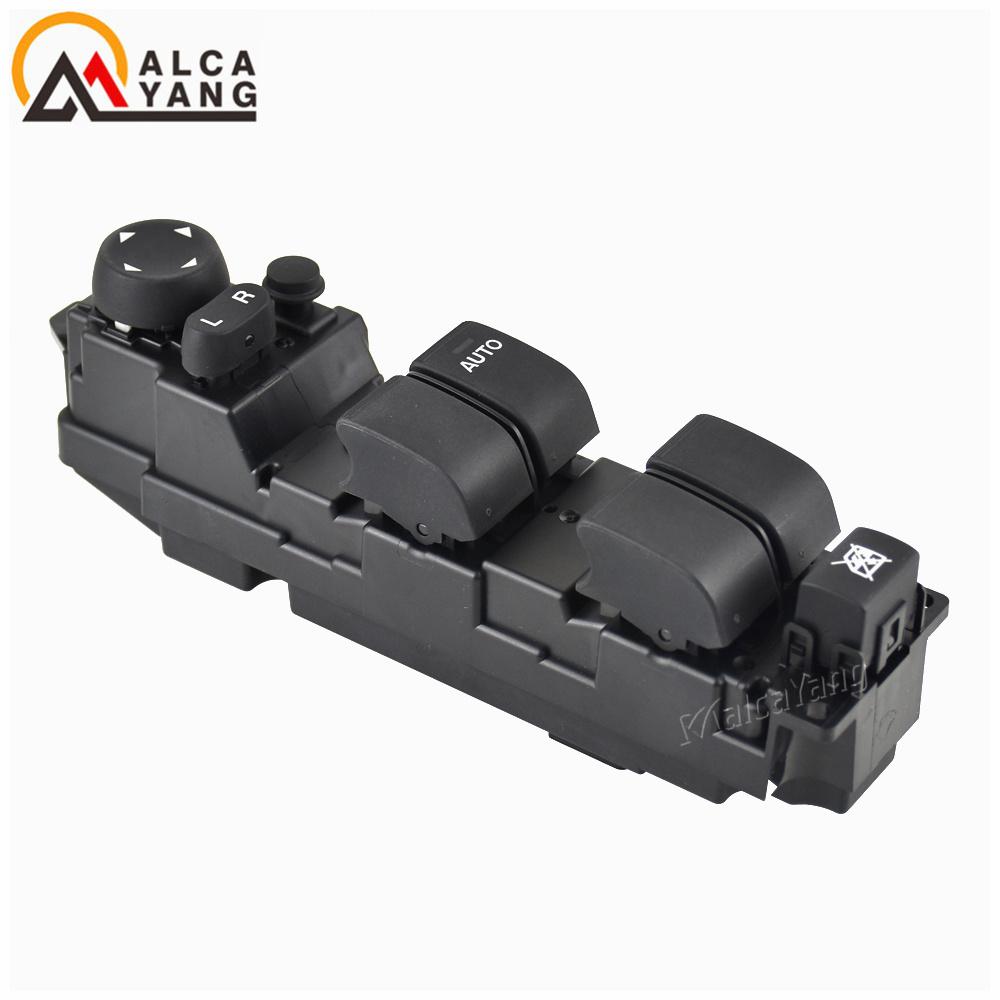 Right Hand Drive RHD Master Window Mirror Switch With Auto Folding Function Fit Mazda 2 Mazda 6 2008-2012 D652-66-350A NEW .