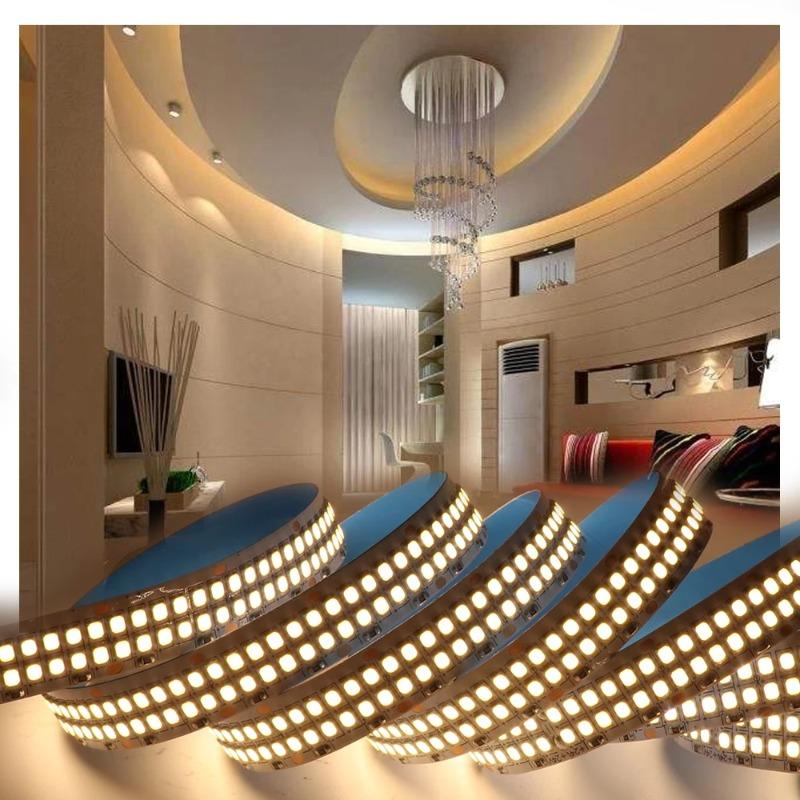 IP65 Wasserdichter 2835 LED-Streifen 5M 12V, 300LED Flexibles Bandlicht, Weiß Warmweiß Blau Grün Rot für Heimdekoration