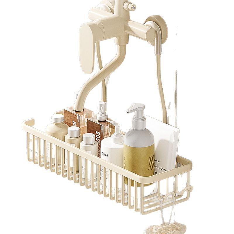Bathroom Shower Caddy Shelf No Drill Storage Rack Shampoo Soap