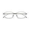 healiote GEEK CHIC SQUARE GLASSES_SILVER