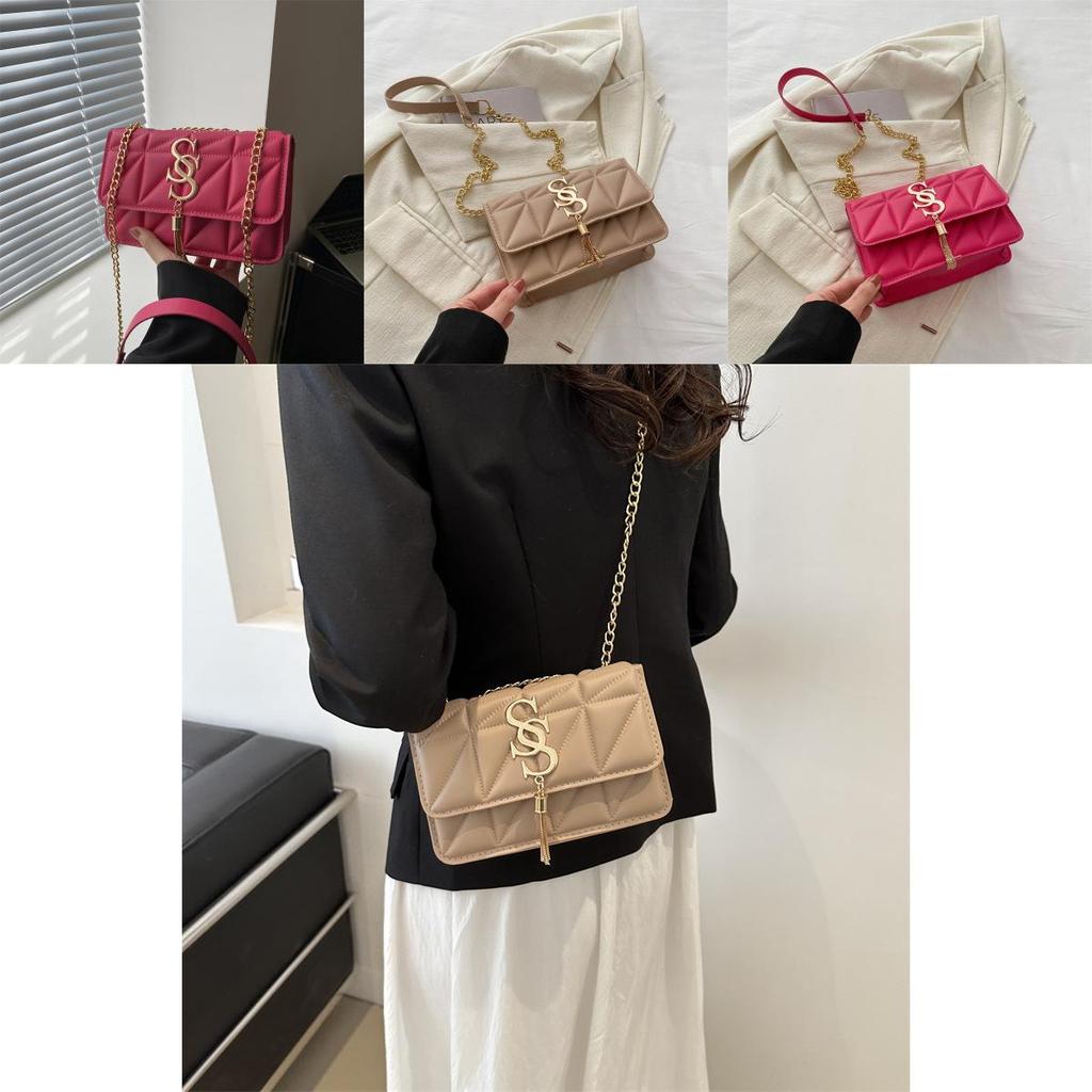 Chic Spring Mini Shoulder Bag Fashionable Crossbody Pu Leather Handbag With Magnetic Closure