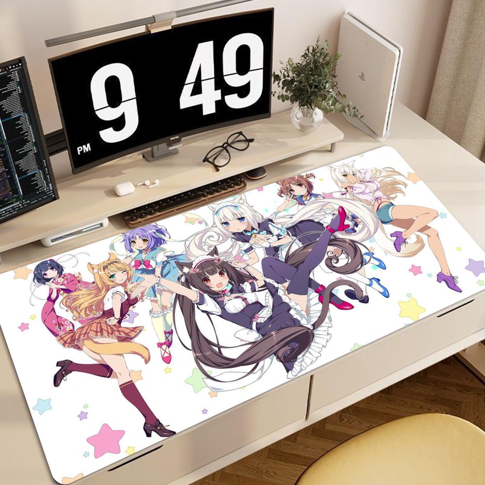 Home HD Computer Table Pad Rubber Mouse Pad Desk Mouse Pad Cute HD Desk Pad Extended Gaming Keyboard Mats Large XXL Gamer 800x300x2mm
