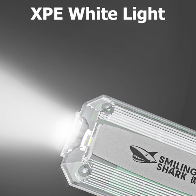 Outdoor Red Blue Strobe Light Police Light Warning Lights Usb Rechargeable Flashlight Shoulder Clip Flashing