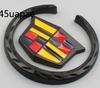 6.2CM Car Window Decorative Emblem Rear Trunk Sticker for Cadillac XTS XLR XT4 Escalade Deville DTS ATS BLS CT4 CT5 SRX XT6 ybsdr66