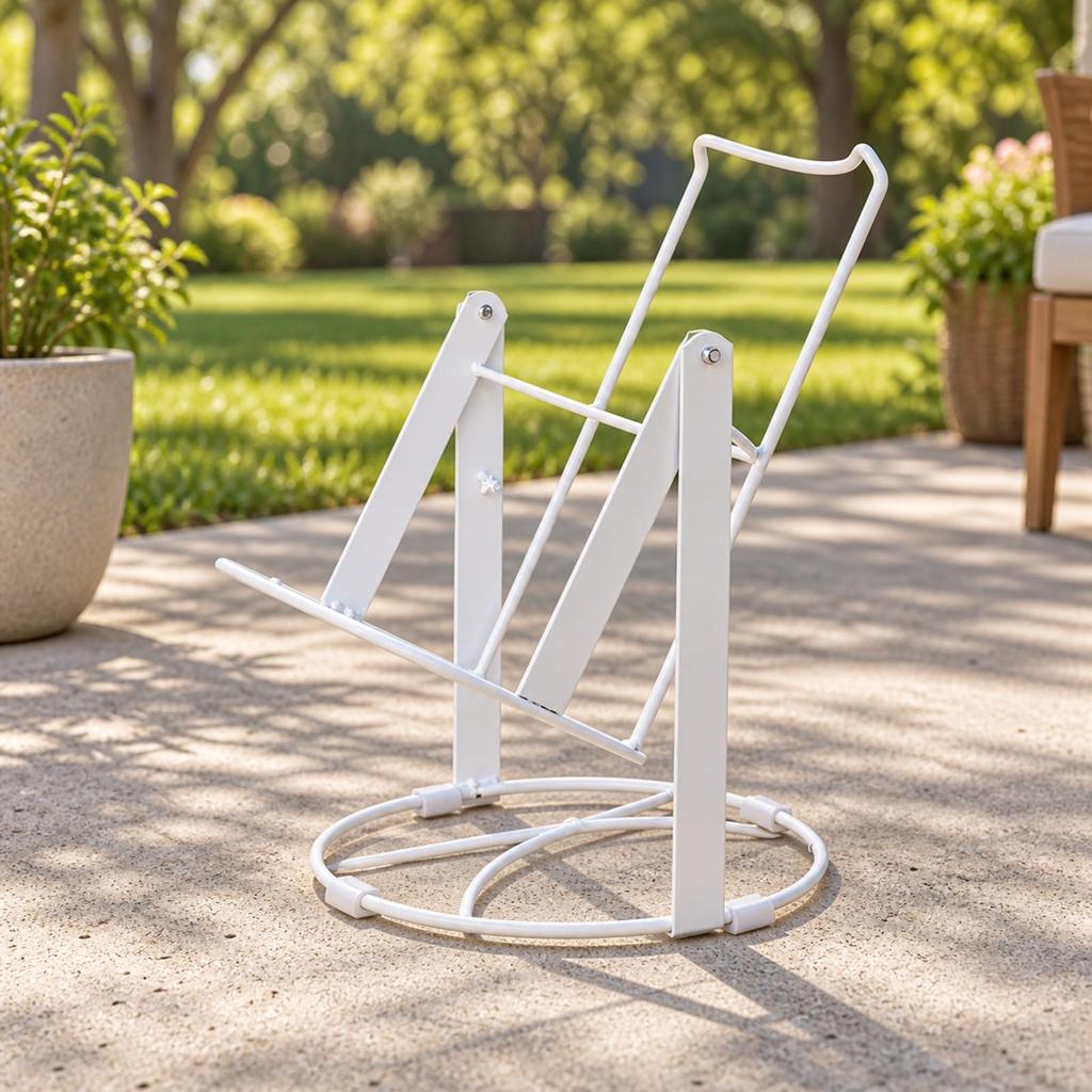 Water Dispenser Support Stand with Rotating Cradle Stable Inverted Bottled Holder