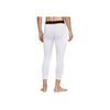 Nike Solid Color Casual Training Fitness Mid Waist Sports Pants Men Pants White FB7953-100