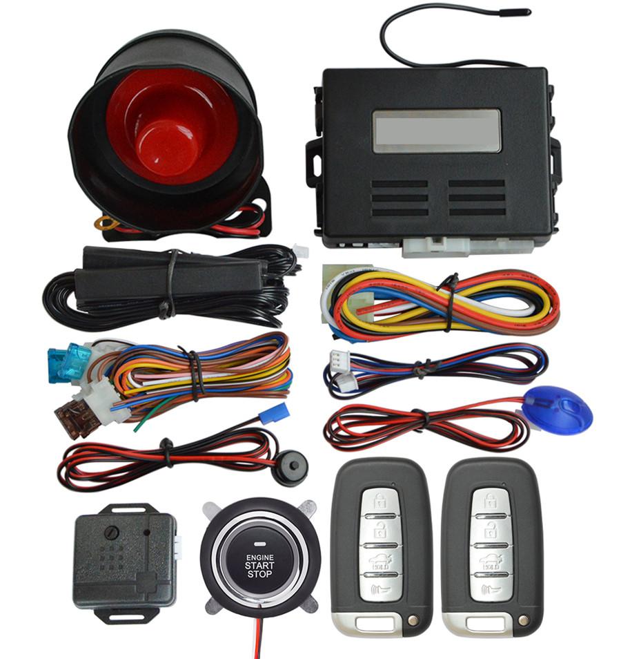 

PKE Car Alarm with Remote Engine Start