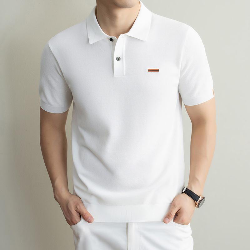Fashion Comfortablet Men s Top Business Casual Fashion T-Shirt M