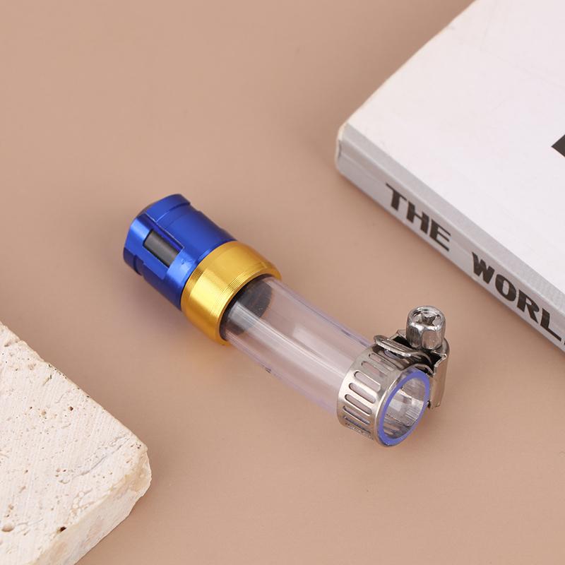 Motorrad Luftfilter Ablassschlauch Kopf aus CNC-Legierung für Click150 Universal Motorradzubehör Click Legierungsstopfen