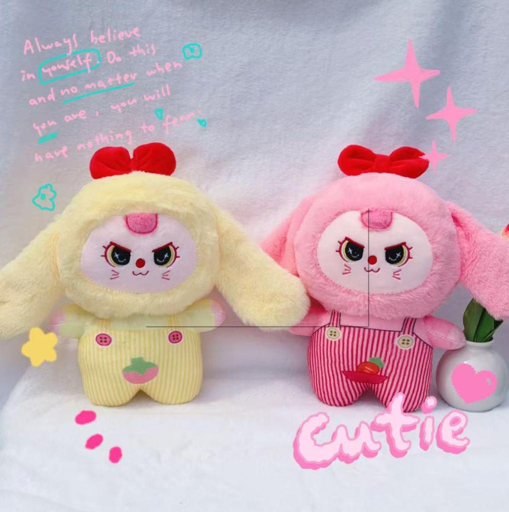 Labubuwa Three-Year-Old Plush Toy Doll Source Blind Box Doll Figure Clutching Machine