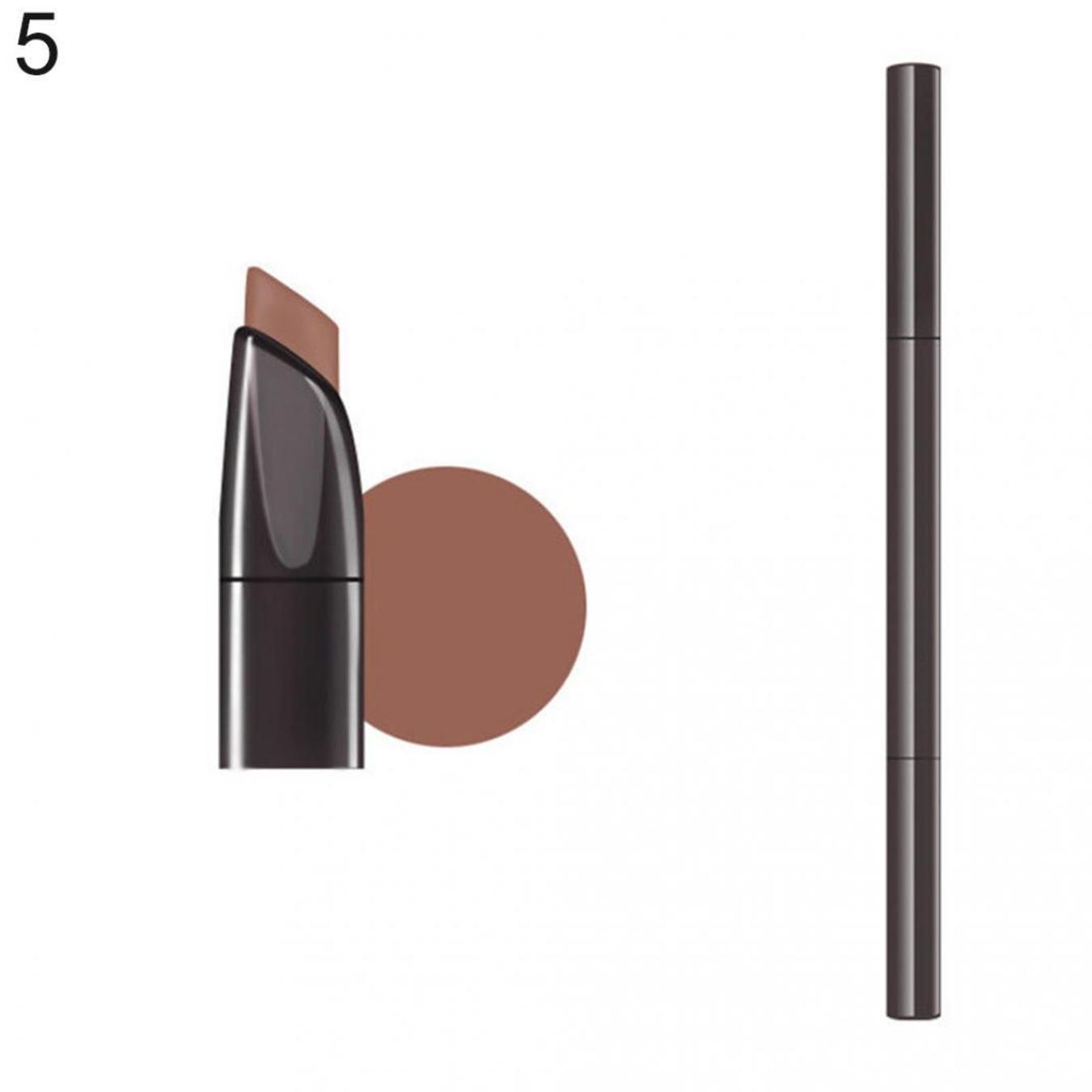 

Водостійкий косметичний засіб для макіяжу брів, олівець, пудра для брів колір темно кави