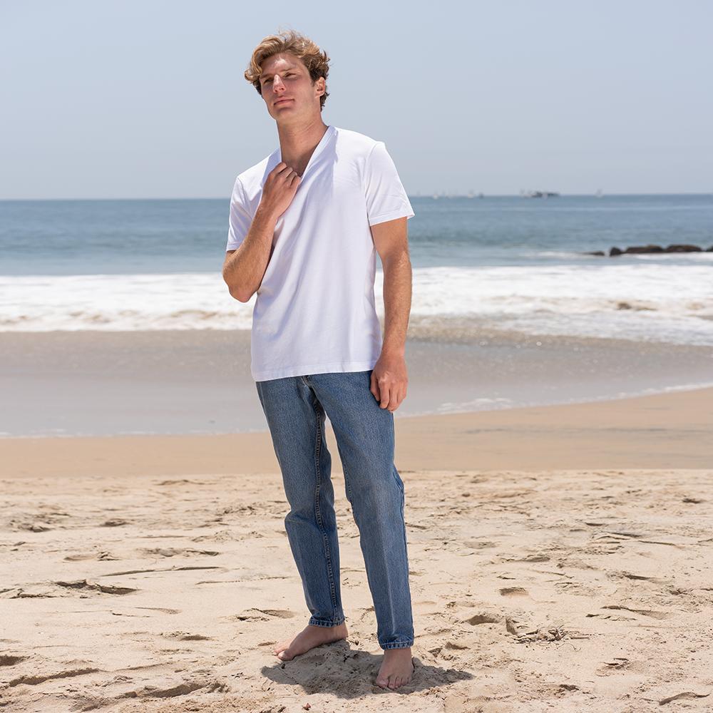 One Punch Man T-shirt Saitama VS Garou Anime Anime Vintage Manga Tröja Alla Storlekar