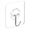 Jujie Seamless Transparent Adhesive Wall Hooks