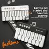 Children's Rainbow Electronic Organ Lighting Music Playing Piano Infant Early Education Multifunctional Music Toys