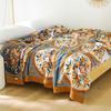 Nordic Leisure Blanket Cotton Gauze Sofa Cover Summer Cool Quilt Throw Blanket for Beds Sofa Towel Soft Boho Decor Bed Spread