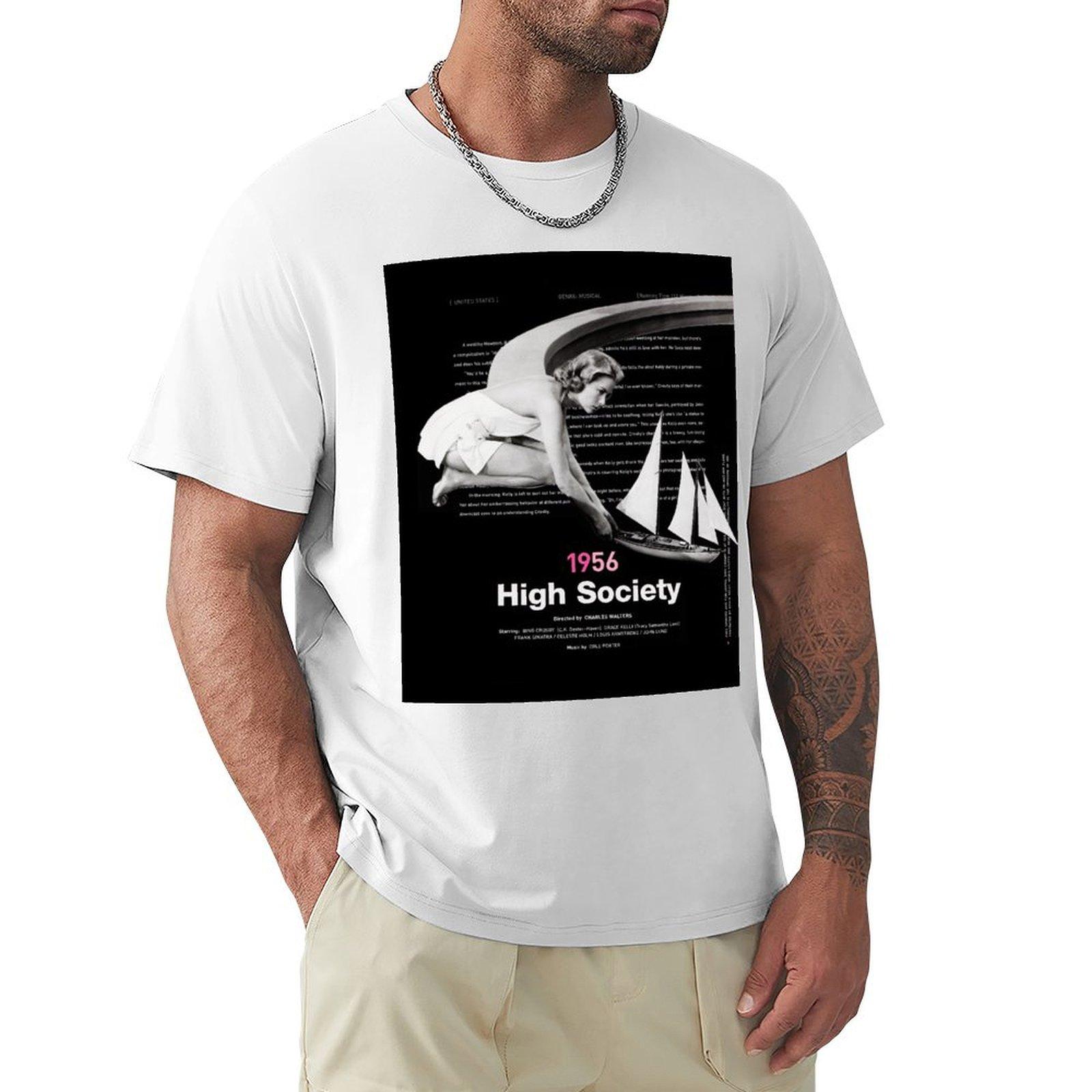 High Society Tshirt Casual Everyday Wear Tshirt S