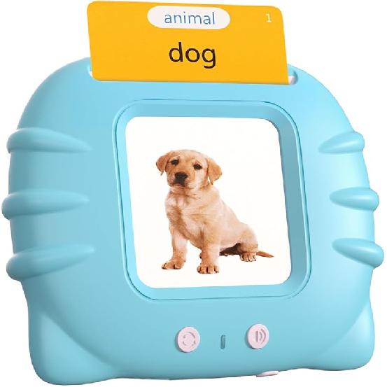 510 Words Spanish English Bilingual Talking Flash Cards for Toddlers 1-3, Pocket Speech Learning Montessori Toys for Kids, Sensory Therapy Preschool 224 Words -English + 4 So