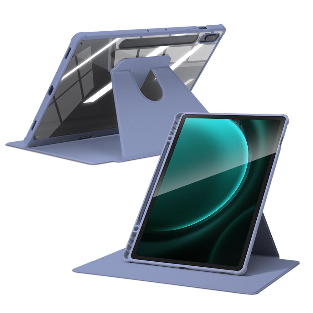 For Samsung Galaxy Tab Case for S9 FE S6 lite Tab A9 A8 S9 Plus FE Smart Auto Sleep Wake Acrylic Cover