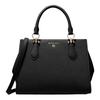 MARILYN Brand Classic Logo Cow Leather Handbag Medium Women's Black
