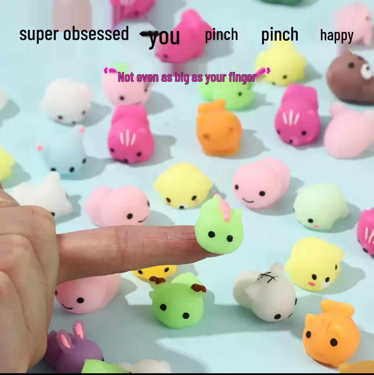 

Большое животное с блестками мини сквиши для снятия стресса милая игрушка слепой бокс