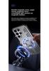 For Samsung Galaxy S26 Ultra Case Hard Metal heat dissipation magnetic Protective back cover for Samsung S26 S25 Plus Edge Shell