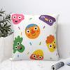 Noodle & Pals Micro Super Simple Pillowcase Merch Printed Cushion Cover Pillow Covers Bedroom Decoration Square Multi-Size