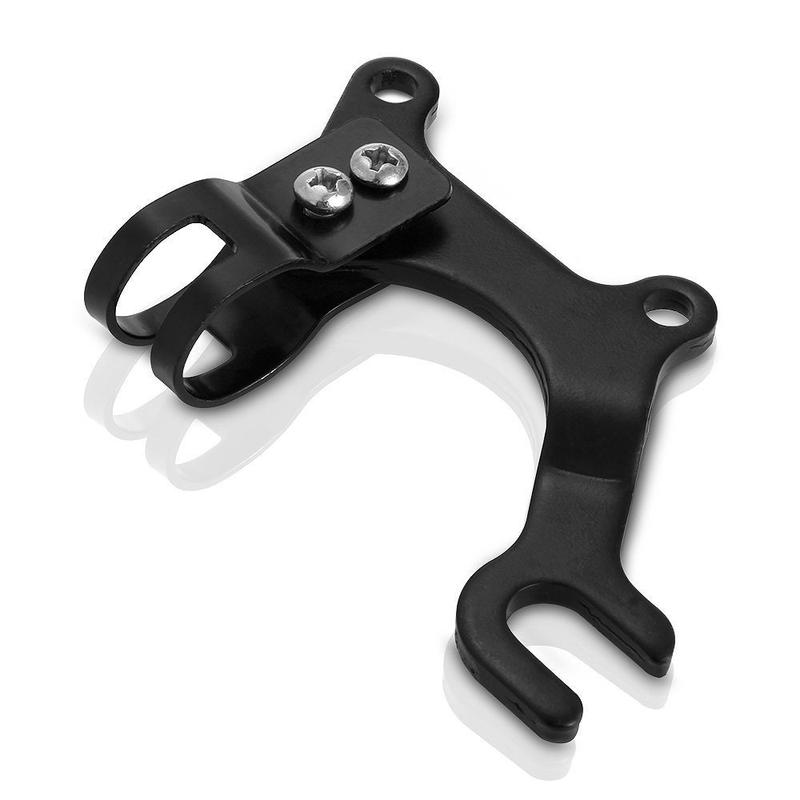 New Adjustable Bicycle Disc Brake Frame Frame Mount Adapter Holder Mountain Black 20MM 32MM