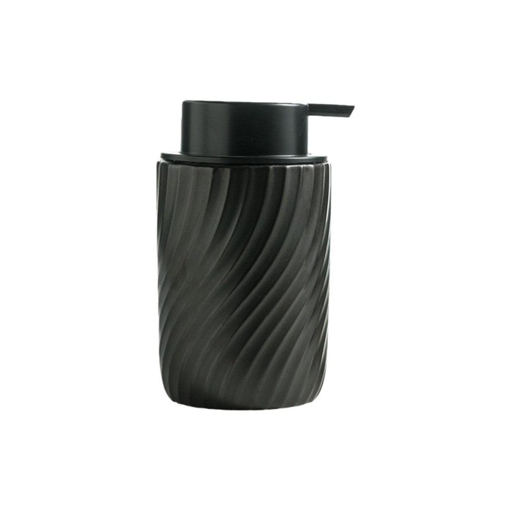 Press Mousse Foaming Bottle Matte Stripes Liquid Dispensing Bottle  Bathroom Supplies