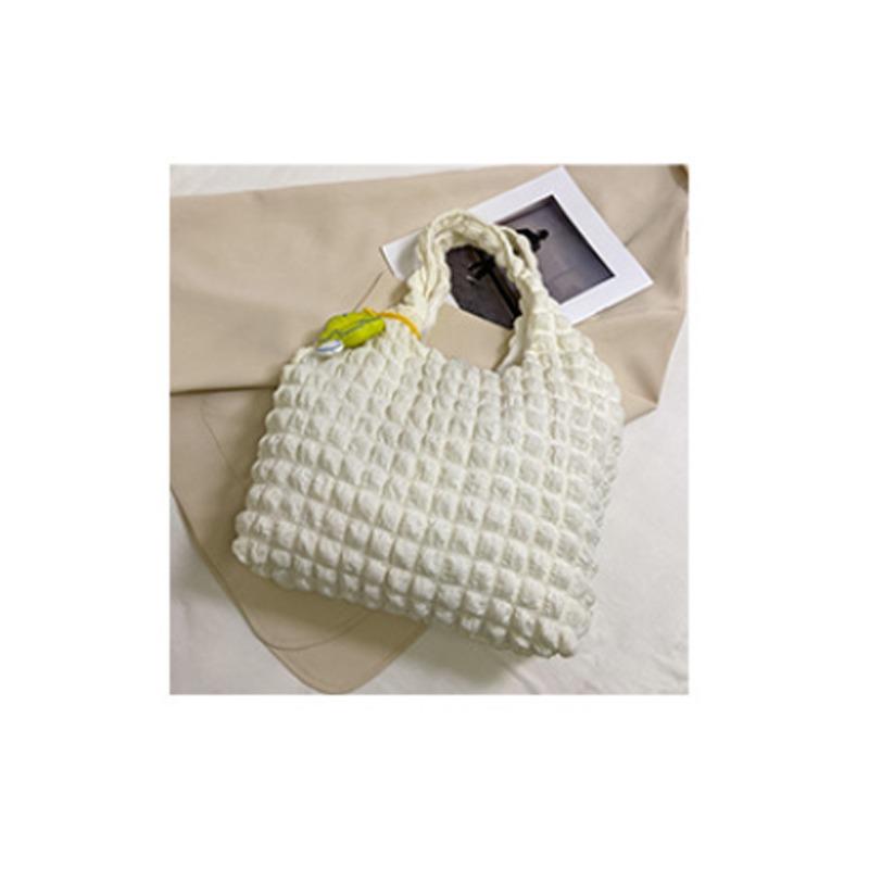 Женская сумка в клетку с изображением иностранного газа и пузыря — фото 14