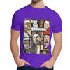 Unisex Tee Shirt The Big Lebowski Great Summer Classic Round Neck Hip Hop Short Sleeve