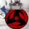 Famous cartoon NARUTO protagonist Uzumaki Naruto round carpet soft home decoration anti-slip door mat outdoor picnic mat carpet M2