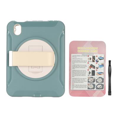 Tablet Case Multifunction Shockproof High Hardness Tablet PC Case with Pen Slot Strap Bracket for