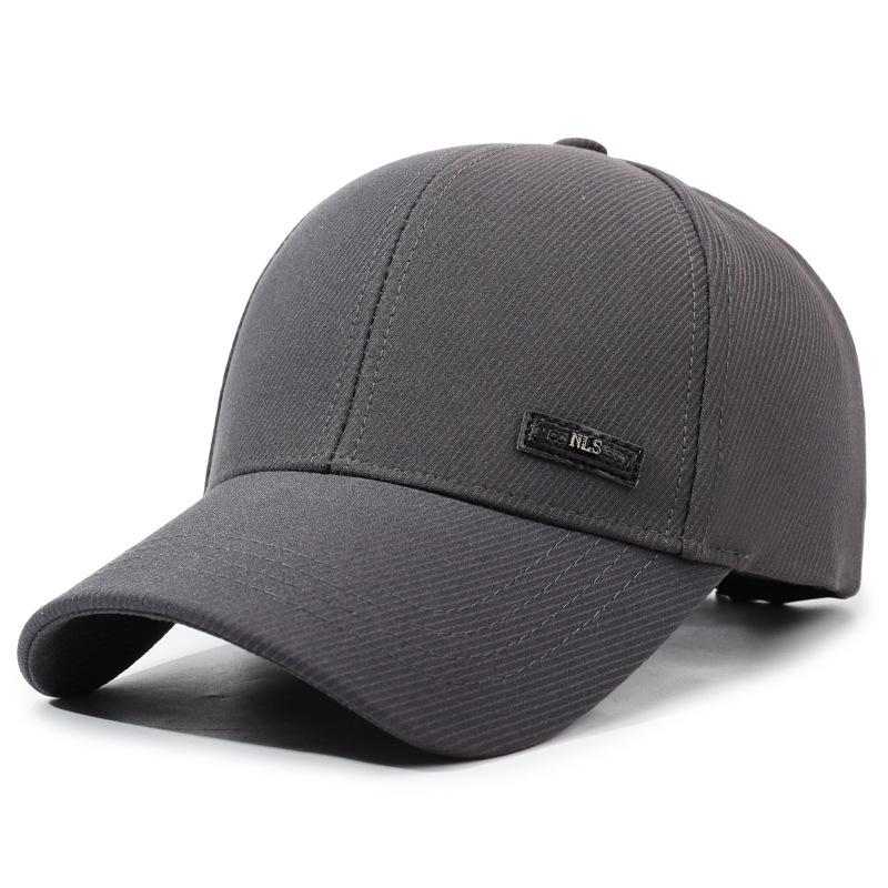 Hat Middle-Aged Men'S Spring And Autumn Baseball Cap Trendy Outdoor Casual Versatile Middle-Aged And Elderly Hard Top Cap
