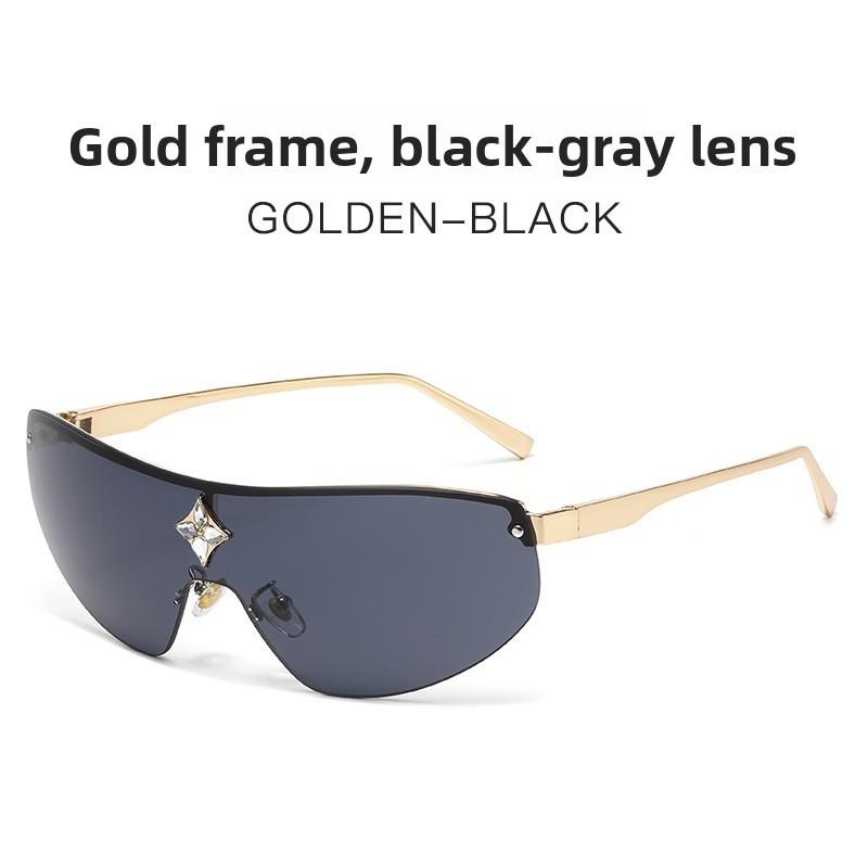 Modern Unisex Pilot Sunglasses With Pc Lenses Uv400 For Travel And Outdoor Sports Style 1