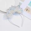 Silver White Star Party Headpiece Fashionable And Eye Catching Headband For Women And Teens Weddings And Performances
