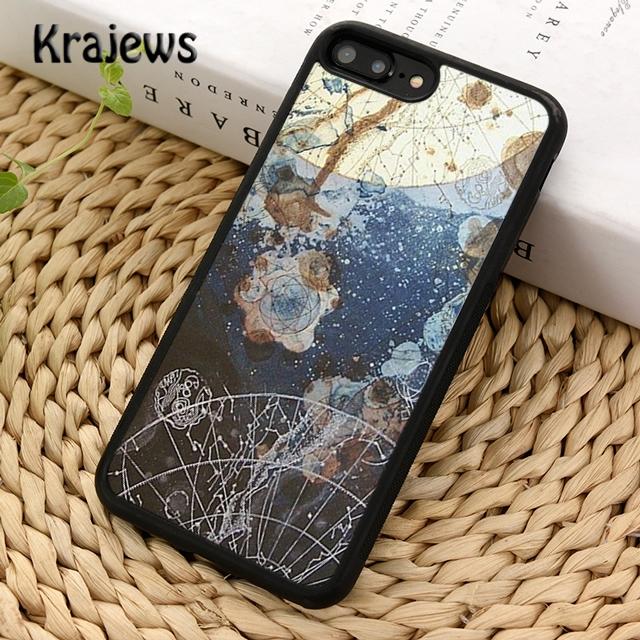 Krajews Starry Night Constellations stars universe Phone Case For iPhone 17 Air 16 15 14 plus 11 12 13 pro max Fundas