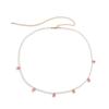 Accessories, Idyllic Daisy Flower Waist Chain, Sweet And Cool Wind Colored Rice Beads Woven Body Chain Female