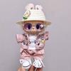 Labubu 17cm Doll Clothes Set Cotton Outfit 3-6pcs Fashion Accessory Collectible Toy Figure