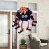 2024 New Halloween Decoration Multi-Legged Witch Wreath Hanging Party Dress Up Front Door Decoration Props
