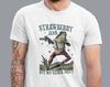 Strawberry Jams But My Glock Don't T-Shirt, Funny Frog Tees, Funny Meme Shirt, Adult Sayings, Cowboy Frog Shirt, Funny Western Sweater